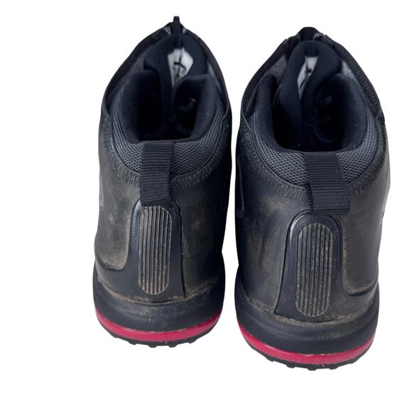 Nike Zoom Brandon Golf Shoes Mens Size 10.5‎ Black Front Zip Closure 379208-006 - Picture 5 of 11